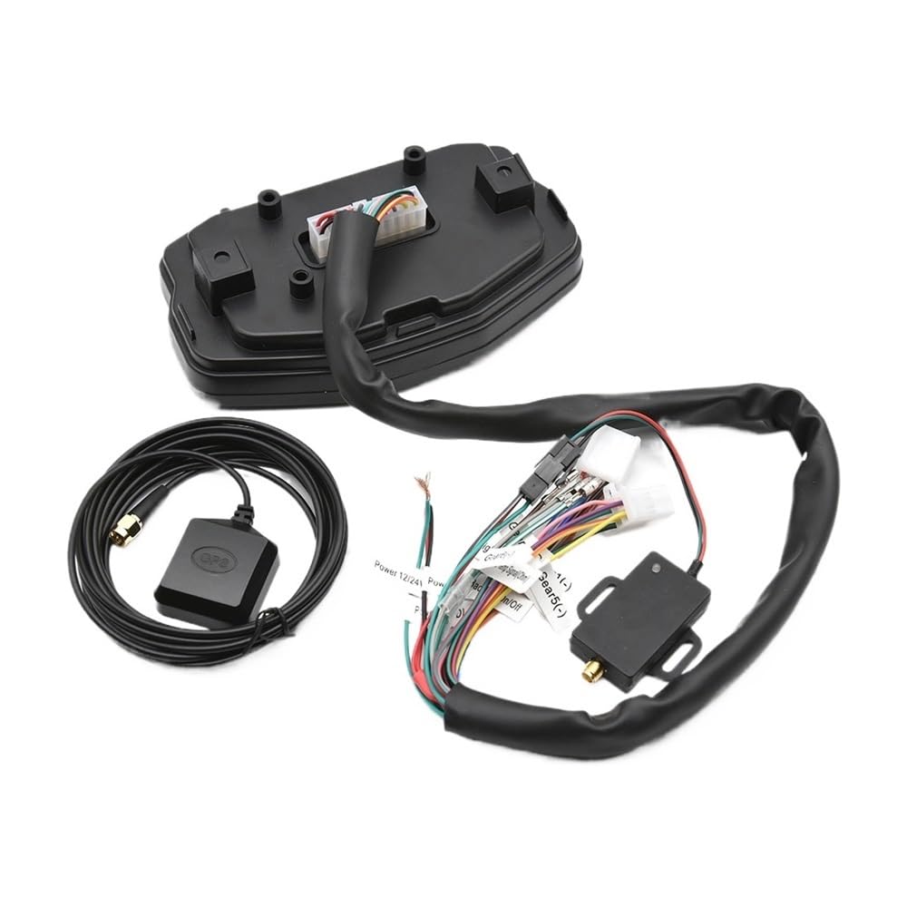 Contachilometri Universale Per Motociclette RPM Tachimetro GPS Contachilometri Digitale Iniezione Carburatore Strumento Viaggio Tachimetro Digitale
