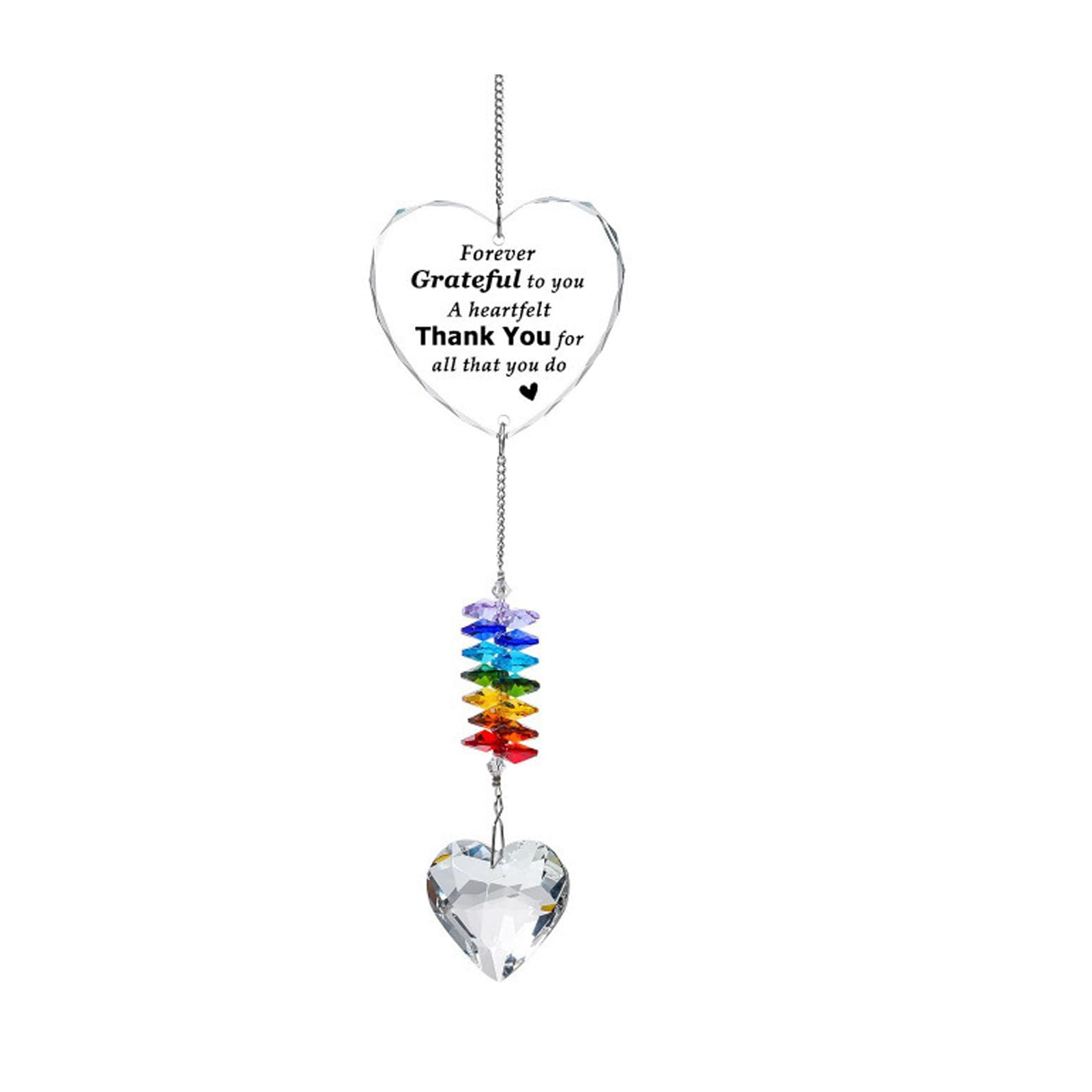 Nucelit Wind Chimes Unique Window Pendant for Window Creates Relaxing Ambiances with Sound and Colorful Light Home Deck Wind Toll