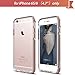 Apple iPhone 6S/6 (4.7) Case, BELUGA Fusion Dual Layer Protective Case, Metal Bumper w/ Clear TPU, [Compatible with Full Screen E2E Glass Protector] Hybrid Case Cover, Transparent, [Rose Gold]