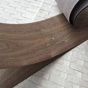 250 cm natuurlijke zwarte walnoot fineer renovatie handgemaakt Diy Fineer massief houten decoratieve paneelhuid (Color…