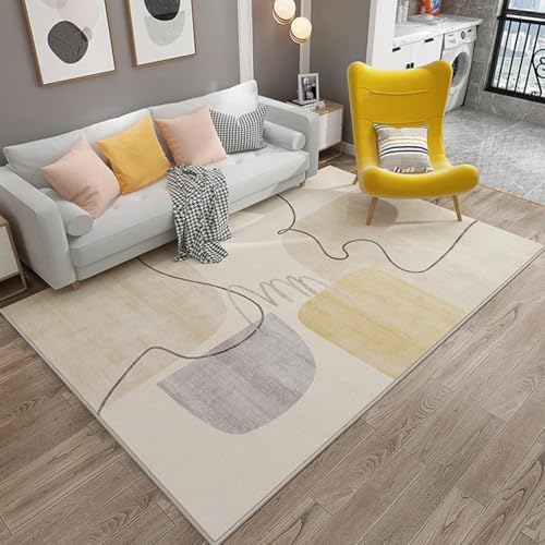 cendbirut Alfombra de suelo con calefacción, temperatura ajustable con temporizador, alfombra eléctrica para interiores, calentador de suelo infrarrojo para casa, oficina, casa, A, 79 x 55 pulgadas