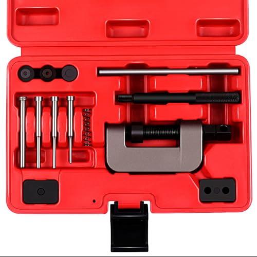 Image of SCITOO 13 pcs Motorcycle Chain Breaker Set,Chain Removal Tool Chain Cutter and Riveter Kit for Cam and 35 to 630 Chains