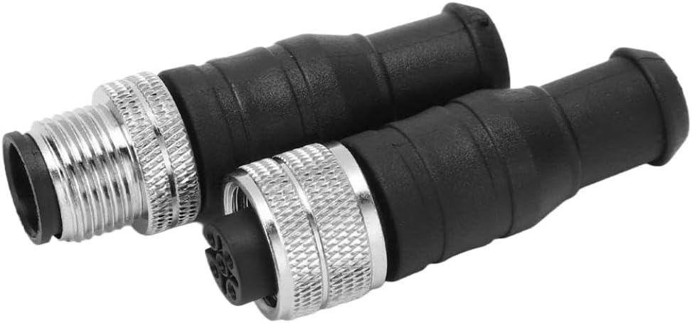 1 Pair Boat Male Female Terminator Resistor 5Pin IP67 Waterproof Compatible with NMEA2000 Networks