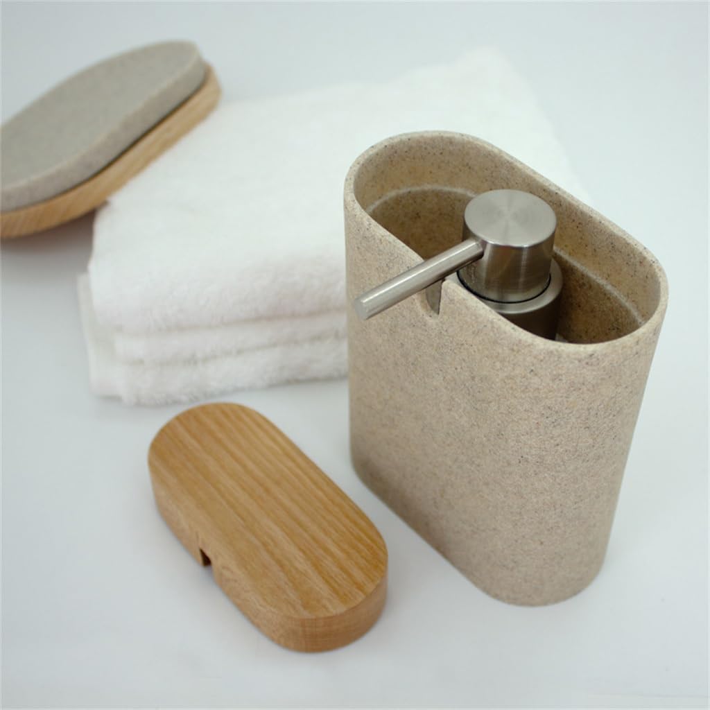 Juegos de Lavabo, Juego de 5 Sanitarios Resina for baño, decoración, Accesorios Hotel