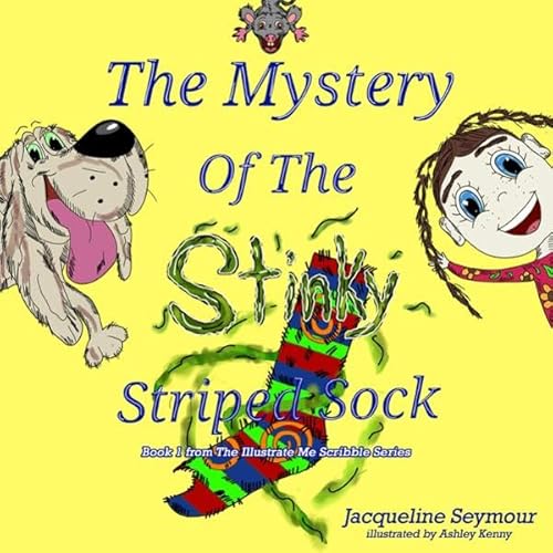 The Mystery of the Stinky Striped Sock Audiolivro Por Jacqueline Seymour capa