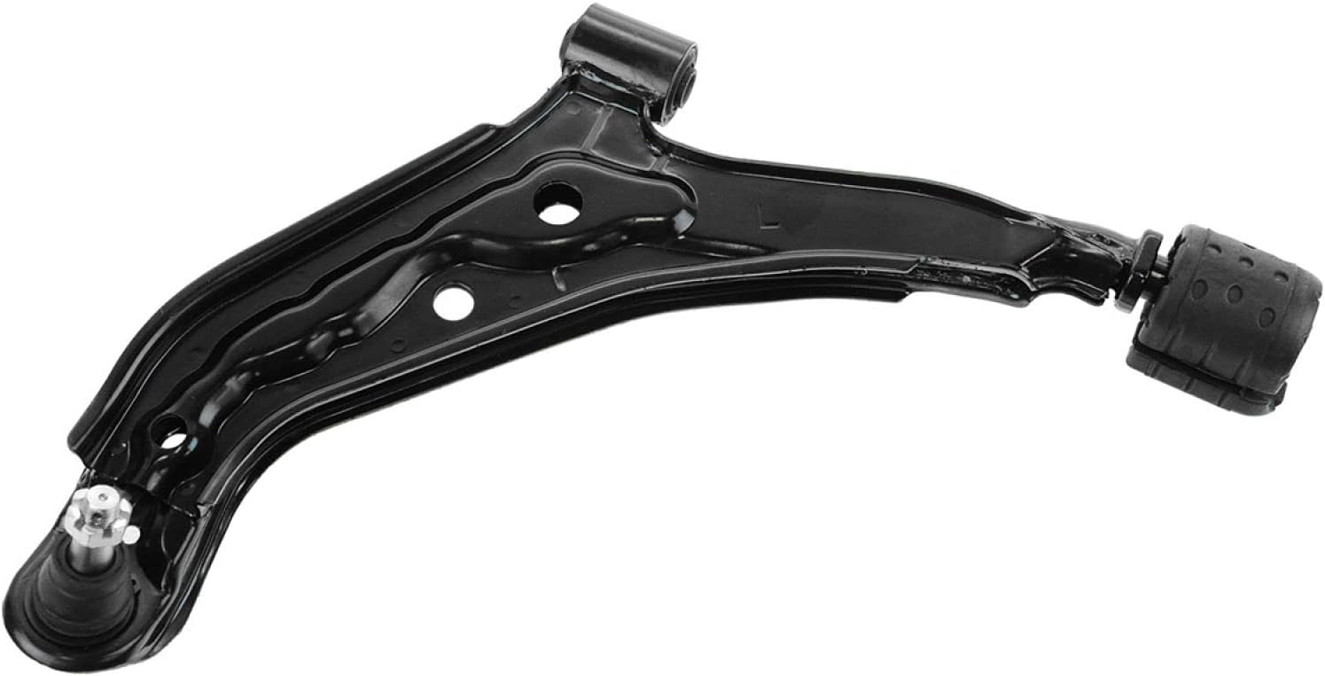 TRQ Front Left Lower Control Arm with Ball Joint Steel Compatible with 1995-1998 Nissan 200SX 1995-1999 Sentra