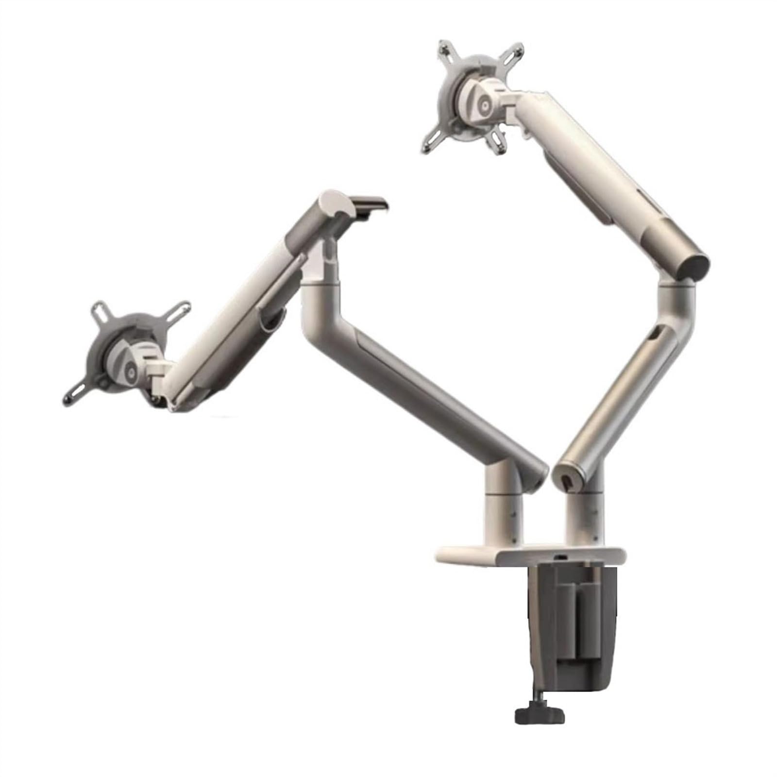 SaryEdge Monitor Desk Mount 17-32 inch Dual Monitor Mount Arm, Height Adjustable Mechanical Spring Dual Monitor Stand with 2 USB Port, Dual Monitor Desk Mount,