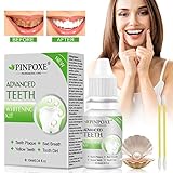 [Blanqueamiento de dientes sin efectos secundarios] Elimina las manchas de café, vino, té y tabaco - Deshazte de estos parches feos para una sonrisa más perla blanca más saludable.