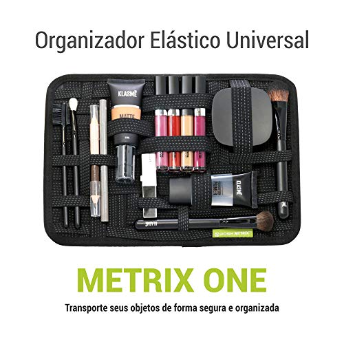 Organizador Elástico Universal para Transporte na Bolsa, Mala, Mochila, Estojo de Maquiagem e Guarde Cosméticos
