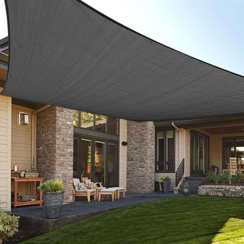 LOVE-STORY-12x16-Sun-Shade-Sails-SS-075-Rectangular-Rectangle-Canopy-Shade-for-Patio-Pergola-Outdoor-Backyard-Dark-Grey-We-Make-Custom-Size LOVE STORY 12×16 Sun Shade Sails SS 075 Rectangular Rectangle Canopy Shade for Patio Pergola Outdoor Backyard Dark Grey We Make Custom Size