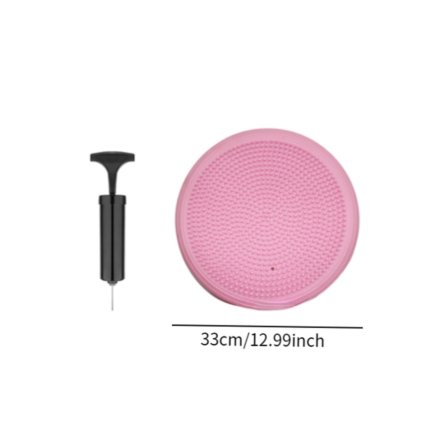 Disco Sensorial Tapete de Equilibrio Cojín Inflable de Estabilidad PVC Grueso Doble Textura Adecuado para Aula Adultos Niños