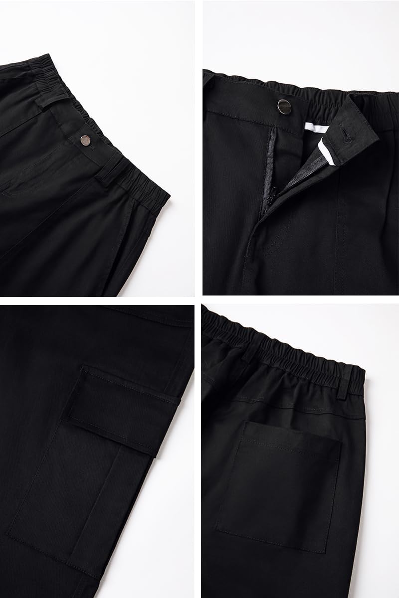 THWEI Cargo Pants for Women High Waisted Casual Pants Y2K Streetwear with 6 Pockets - Image 5