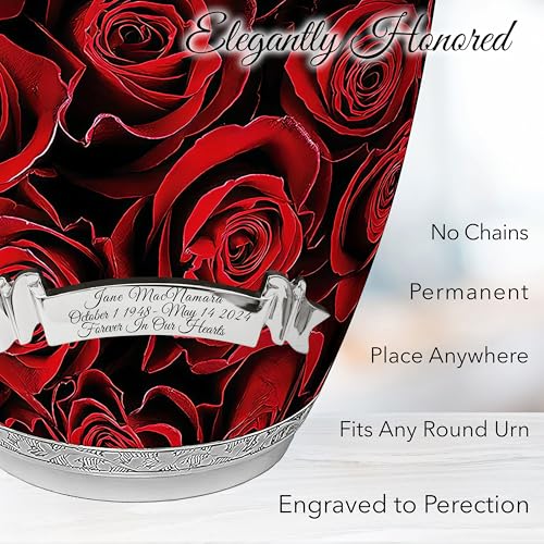 Image of Rose Cremation Urns for Human Ashes Adult Female Decorative Urns for Ashes