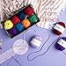 Hearth & Harbor 43 Piece Crochet Kit for Beginners Adults and Kids, Small Set with 9 Hooks 55 Yards of Yarn Crocheting Kit, Canvas Tote Bag Lots More - Beginner