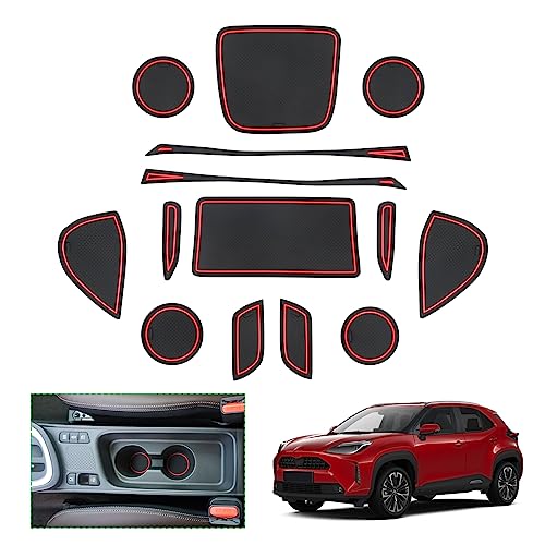 Tapis Yaris Cross 2021-2026 anti bruit poussière pour vide poche