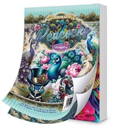 Hunkydory Crafts The Little Book of Peacocks - LBK331