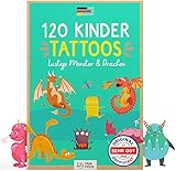 🎁 EIN BESONDERES GESCHENK - Egal ob als Geburtstagsgeschenk, Füllung im Adventskalender oder als kleines Mitbringsel - Unsere Tattoos für Kinder eignen sich für alle Anlässe und zaubern Kindern ein Lächeln ins Gesicht.