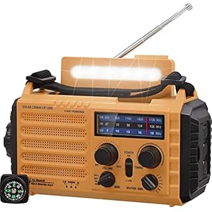 5000mAh Radio Solar, Radio de Emerg...