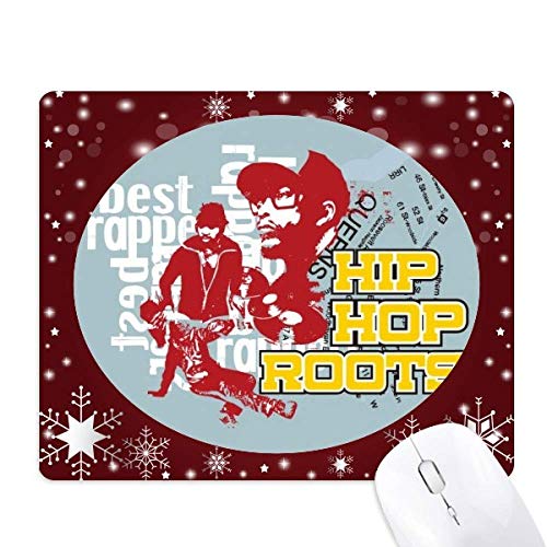Tapis de souris graffiti hip-hop tendance garçon de rue flocon de neige hiver