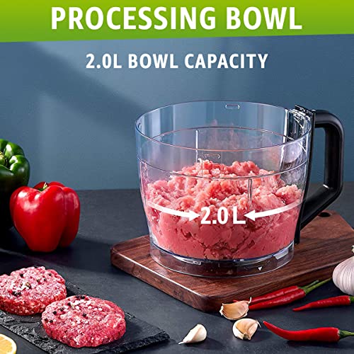 Inalsa INOX 1000 1000W Food Processor with Blender Jar,304 Grade SS Dry