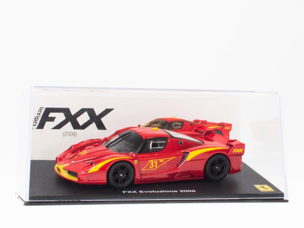 OPO 10 - 1/43 car compatible with Ferrari FXX Evoluzione 2008 - GT015, Red - Image 2