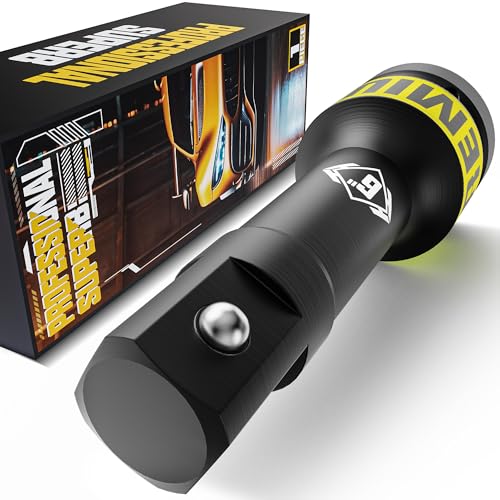 Image of 1 inch Drive Impact Extension Bar, 6 Inch Length Socket Extension, CR-V Steel, Narrow and Deep Areas in Household Haintenance, Trucks Tractors Repair or Industrial Operations