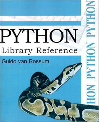 Buy Python Library Reference Book Online at Low Prices in India ...