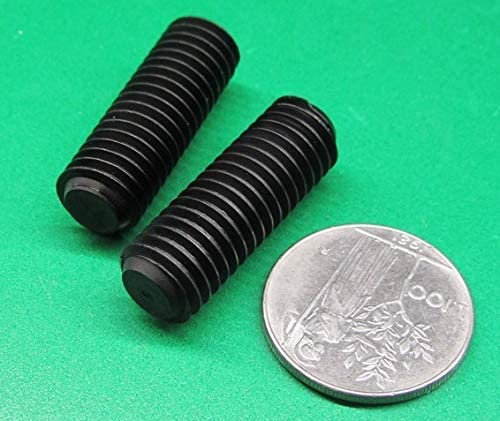 Black Nylon 6/6 Fully Threaded Rod RH 1/2"-13 x 1.50 Length 30 Pcs.