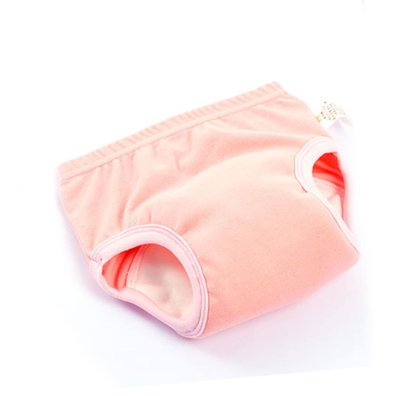 Abaodam 2 Juegos de Pantalones de Entrenamiento de Algodón para Bebés Pantalones de Pañal para Recién Nacidos Cintura Elástica de 100 Cm 3 Piezas