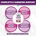 Vital Planet - Intense Care Vaginal pH & Urinary Probiotics for Women Plus Organic Prebiotics, Postbiotics, and Parabiotics, 65 Billion CFU and 64 Strains, Immune and Digestive Health 30 ct