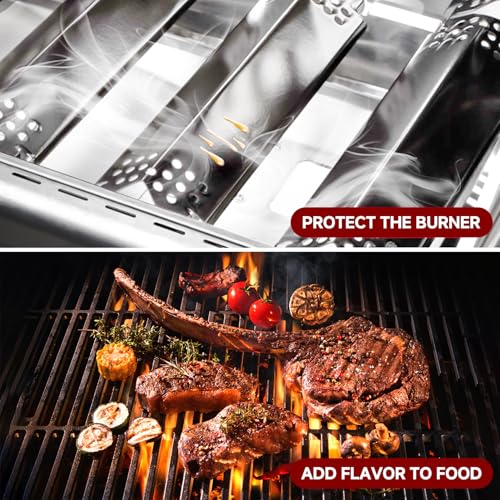 Terefour Grill Heat Plates Nexgrill 5 Burner Replacement, Burner Covers by Terefour - Image 6