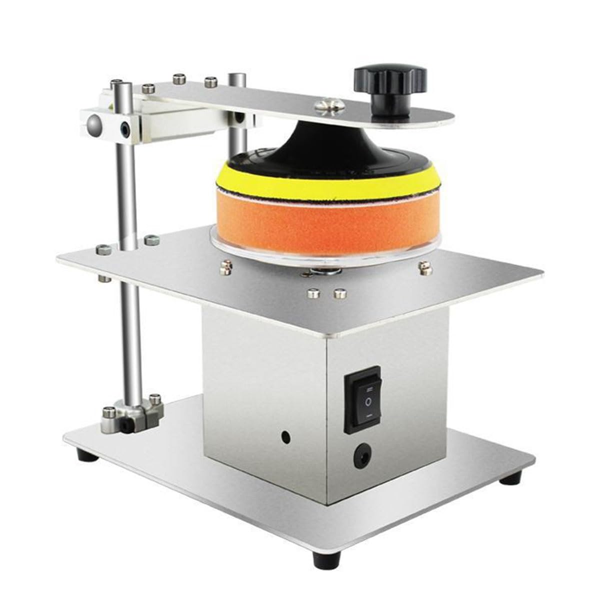 CD/DVD-Poliermaschine, 200 W, Kratzerentfernung & Datenrettung, Edelstahlgehäuse mit verstärkter Oberfläche, für Disc-Reinigung, Kratzerentfernung, Polieren und Datenrettung