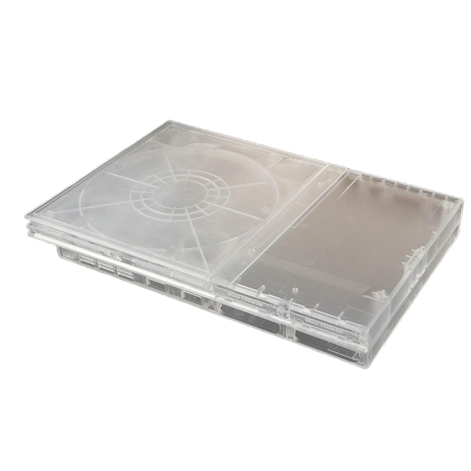 Coque de boîtier complète transparente, pièces de réparation, couvercle de remplacement, accessoire de jeu, Console non incluse, couvercle en plastique transparent