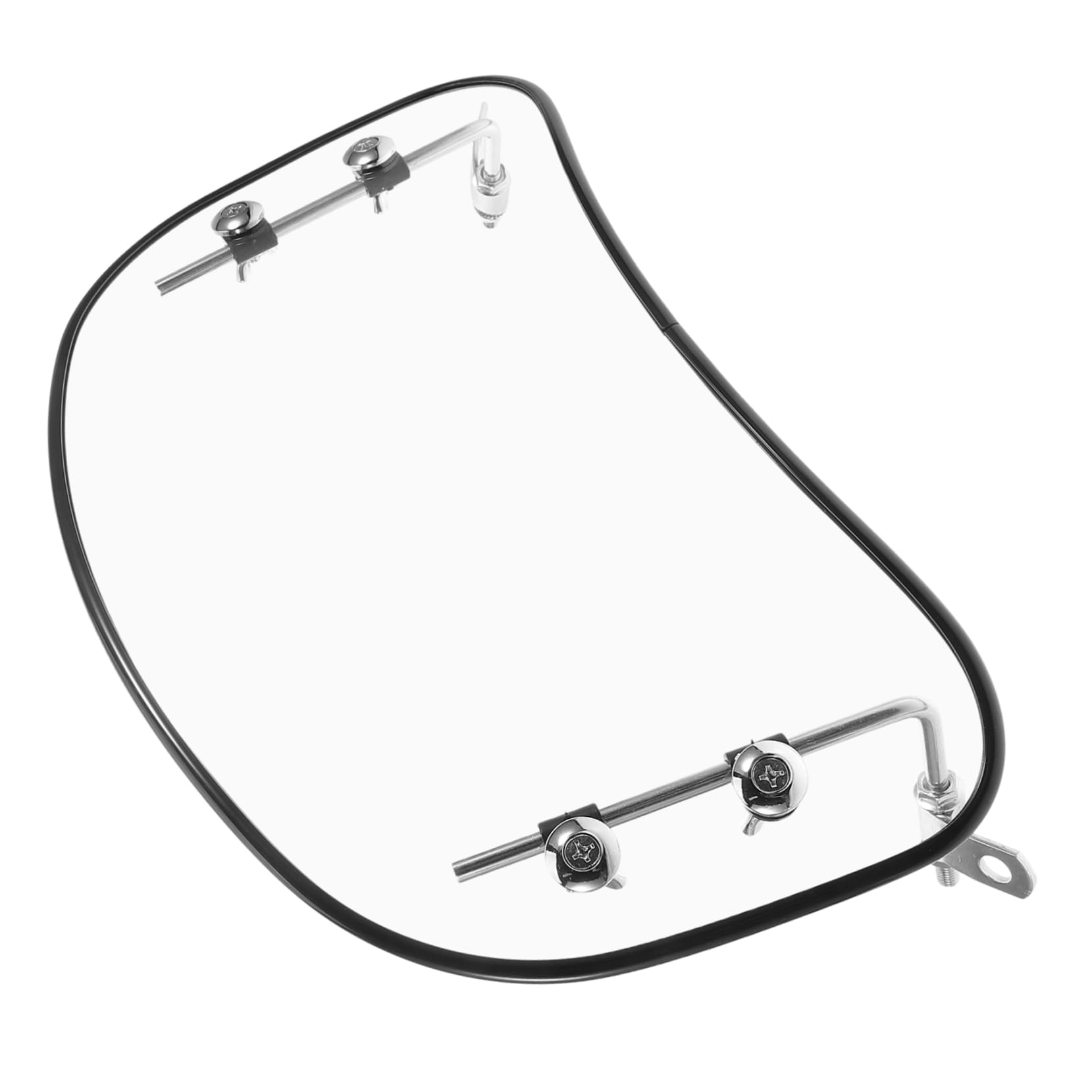 VALICLUD Deflettore Antivento per Moto in Plastico, Parabrezza Anteriore Retrò per Scooter Elettrico, Migliora Comfort di Guida e Riduce la Turbolenza