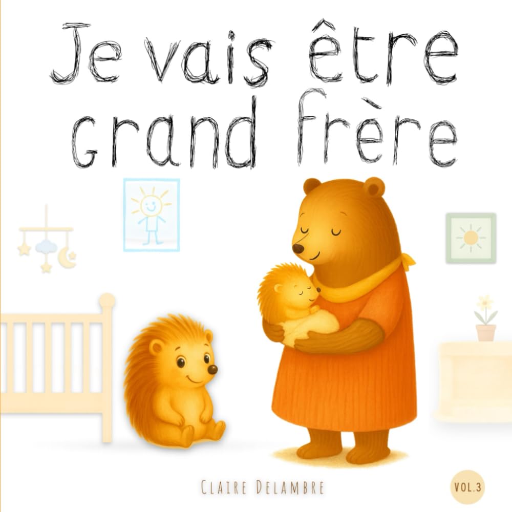 Je vais être grand Frère: Album illustré dès 2 ans pour préparer les enfants à la naissance et à l’arrivée d’un petit frère ou d’une petite sœur.