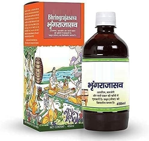 Bhringarajasava VK lotion croissance cheveux naturels herbes sans additif