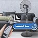 ARDES|AR5S41PBT Ventilador de Pedestal con Telemando Imagen de ARDES|AR5S41PBT Ventilador de Pedestal con Telemando