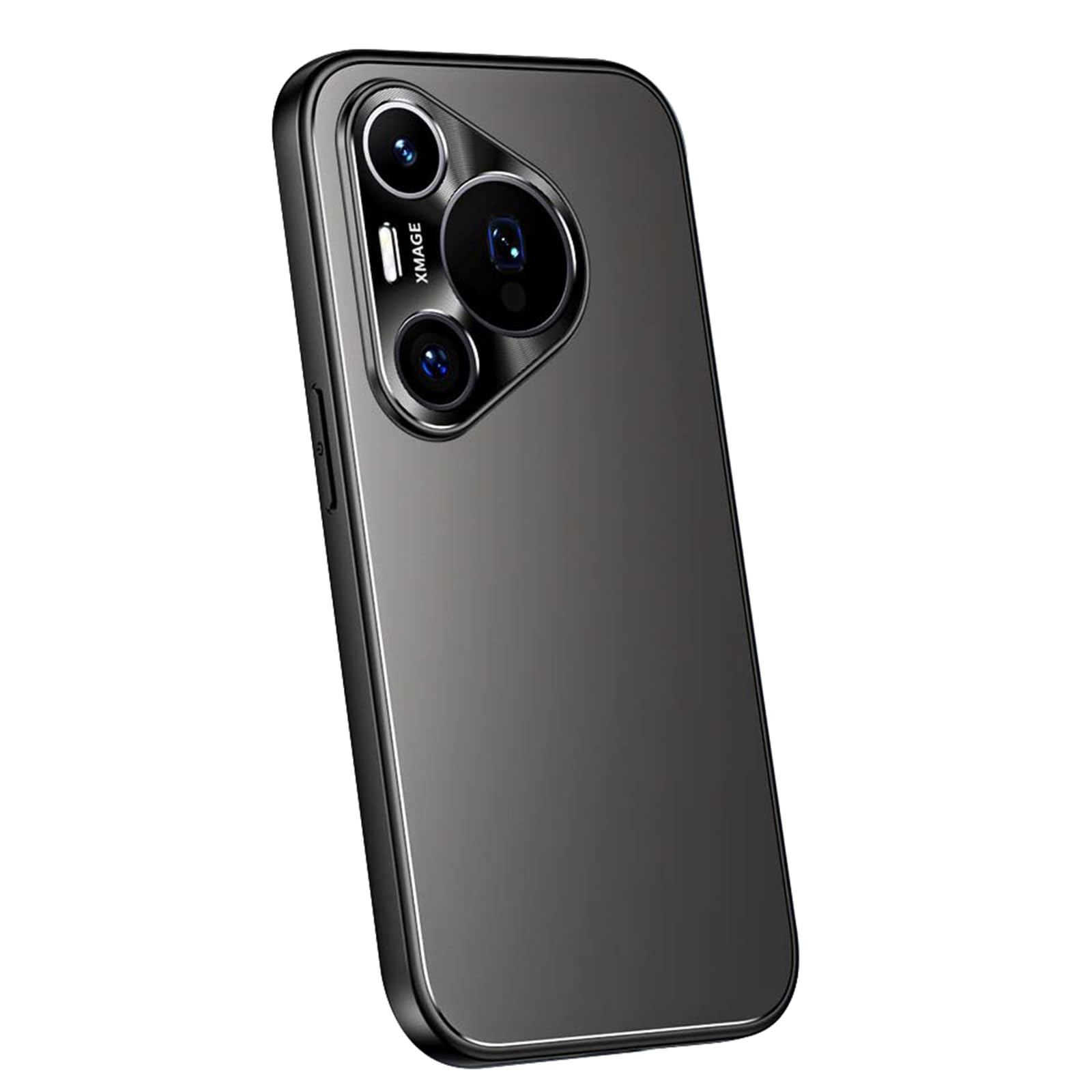 Évitez les rayures : coque Huawei Pura 90 Pro rigide antichoc grise