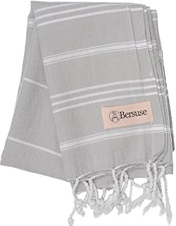 Bersuse 100% Cotton - Anatolia Hand Turkish Towel Pestemal - Baby Care Kitchen
