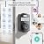 Yeolet Fingerprint Keyless Entry Door Lock App Control Smart Locks for Front Door, Keypad Deadbolt, Auto Lock One Time Password Easy Installation, Black