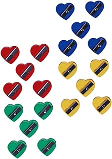 60 piezas de sacapuntas en forma de corazón d...