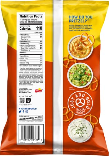 Image of Rold Gold Pretzels, Cheddar Tiny Twists, 10 oz