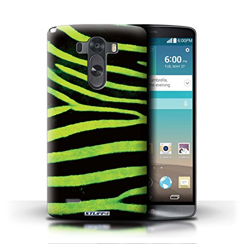 Custodia per LGG3/Zebraprint Collection Green