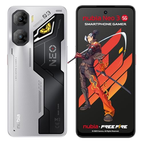 nubia Smartphone Neo 3 5G 6.8” 120Hz, 50MP+2MP,...