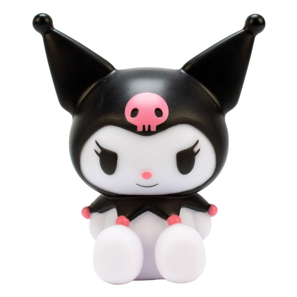 Blue Sky Studios Hello Kitty Character Light, Touch-Controlled Lamp for Girls Bedroom, Cute Kawaii Desk Decor, Collectible Merch Gift - Kuromi