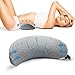 BEOBEU Almohada de apoyo lumbar para cama de dormir, cojín de espuma viscoelástica para sillas de oficina, reclinables, sillas de ruedas, asientos de coche