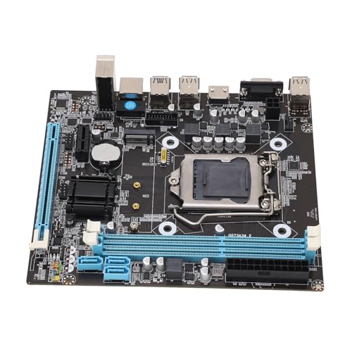 Desktop Motherboard, Dual Channel DDR3 Computer Motherboard For Intel LGA 1150 Slot, High Speed M.2 Interface, H81 Gaming Motherboard PC Computer Micro ATX PC Motherboard For Core