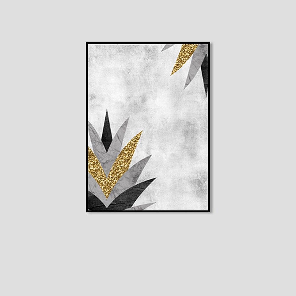 Peinture décorative abstraite graphique créative simple ZSH 50x70