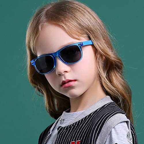 Kursan Kids Polarized Sunglasses for Boys Girls TPEE Rubber Flexible Frame Shades Age 3-122