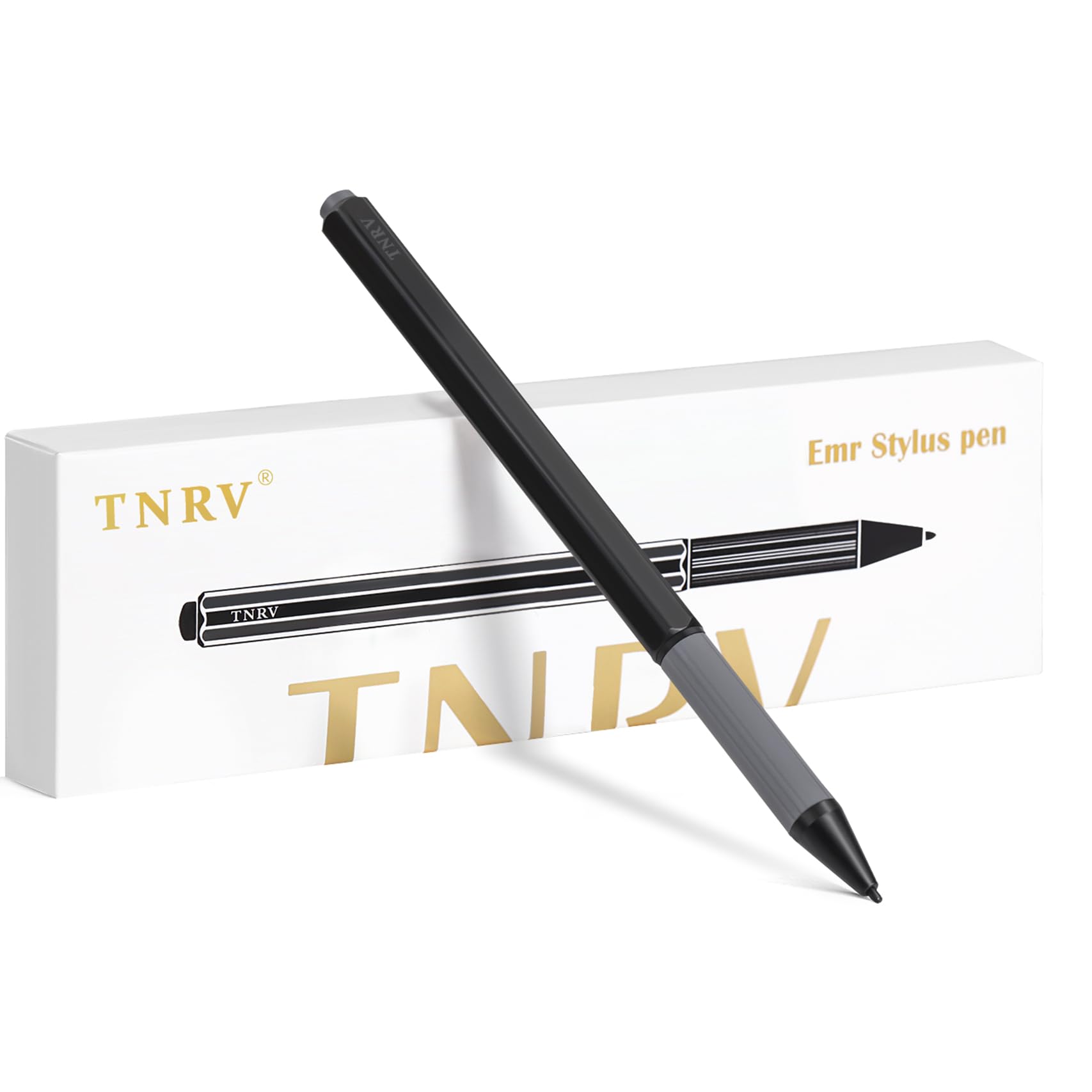 TNRV EMR Stylus Remarkable 2 Pen Replacement with Digital Eraser + 5 Tips,Prevent Palm Contact,[4096 Pressure Level].Suitable for Writing on EMR